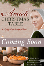 amish woman looking over shoulder